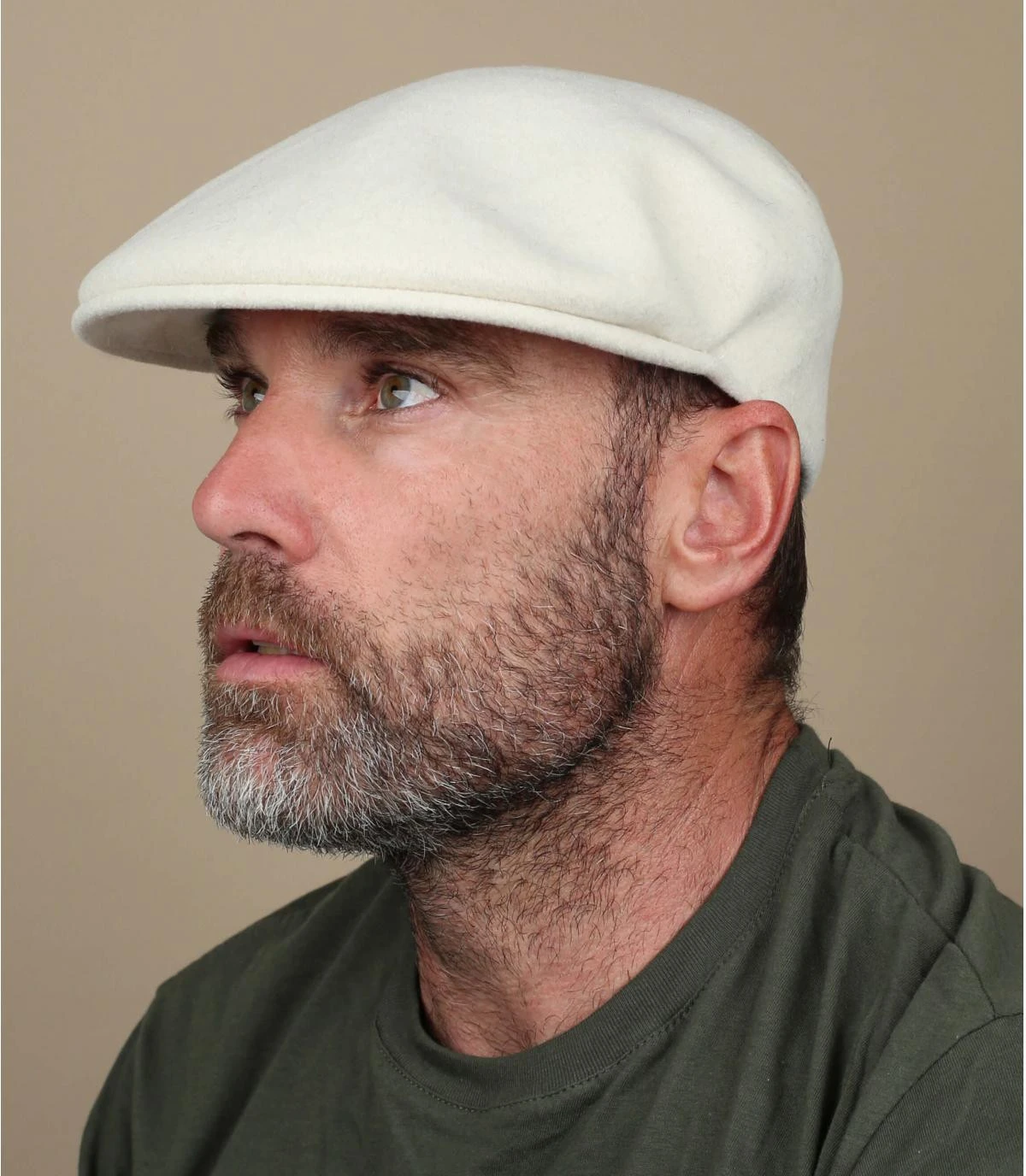 Kangol 504 Wool Blanc 1 Kangol 504 Wool Blanc