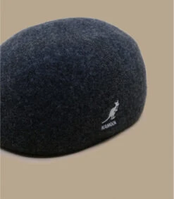 Kangol 507 Wool Seamless Dk Flannel -Le Coin du Chapeau 507 wool seamless dk flannel 2