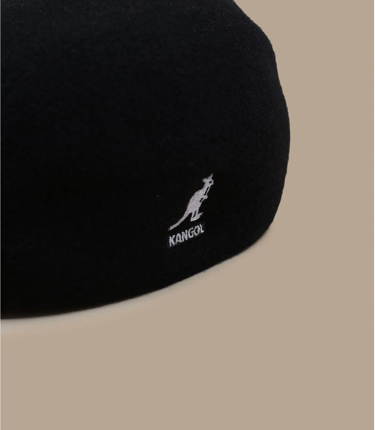 Kangol 507 Wool Seamless Noir 2 Kangol 507 Wool Seamless Noir â Image 2