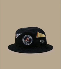 NEW ERA All Over Patch Bucket Black -Le Coin du Chapeau all over patch bucket black 2