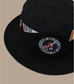 NEW ERA All Over Patch Bucket Black -Le Coin du Chapeau all over patch bucket black 5