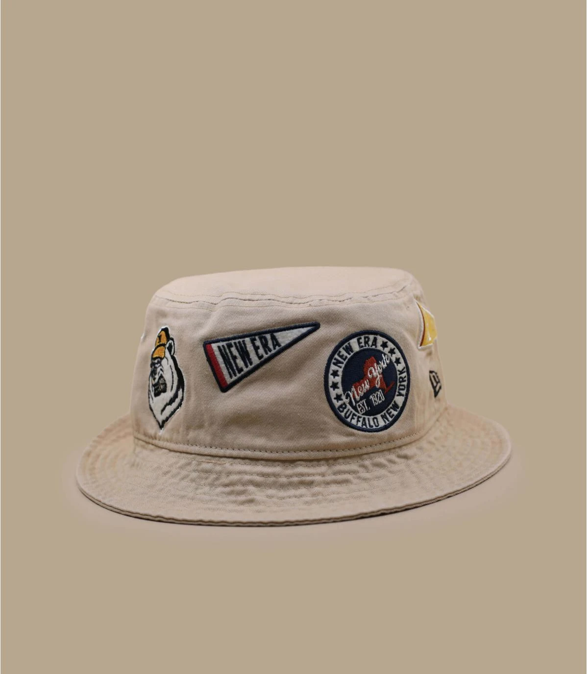 NEW ERA All Over Patch Bucket Milk 5 NEW ERA All Over Patch Bucket Milk – Image 5