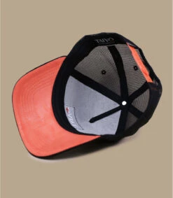 Badge Logo Trucker Black -Le Coin du Chapeau badge logo trucker black 3