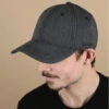 Stetson Baseball Cap Cotton Melange Dark Grey