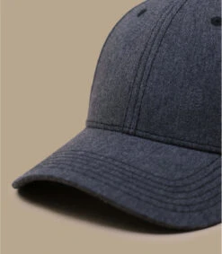 Stetson Baseball Cap Cotton Melange Dark Grey -Le Coin du Chapeau baseball cap cotton melange dark grey 2