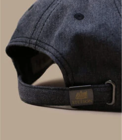 Stetson Baseball Cap Cotton Melange Dark Grey -Le Coin du Chapeau baseball cap cotton melange dark grey 4