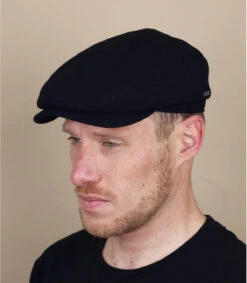 Stetson Belfast Virgin Wool Cashmere Black