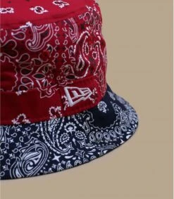 NEW ERA Bucket Paisley Scarlet 5 NEW ERA Bucket Paisley Scarlet -Le Coin du Chapeau bucket paisley scarlet 2