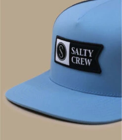 Salty Crew Casquette Alpha Twill Trucker Marine Blue -Le Coin du Chapeau casquette alpha twill trucker marine blue 2