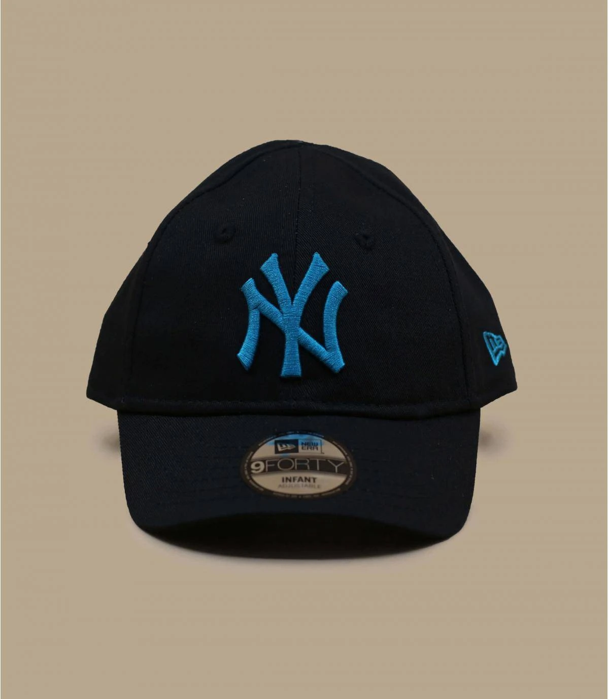 NEW ERA Casquette Baby League Ess NY Black Cadet Blue 1 NEW ERA Casquette Baby League Ess NY Black Cadet Blue