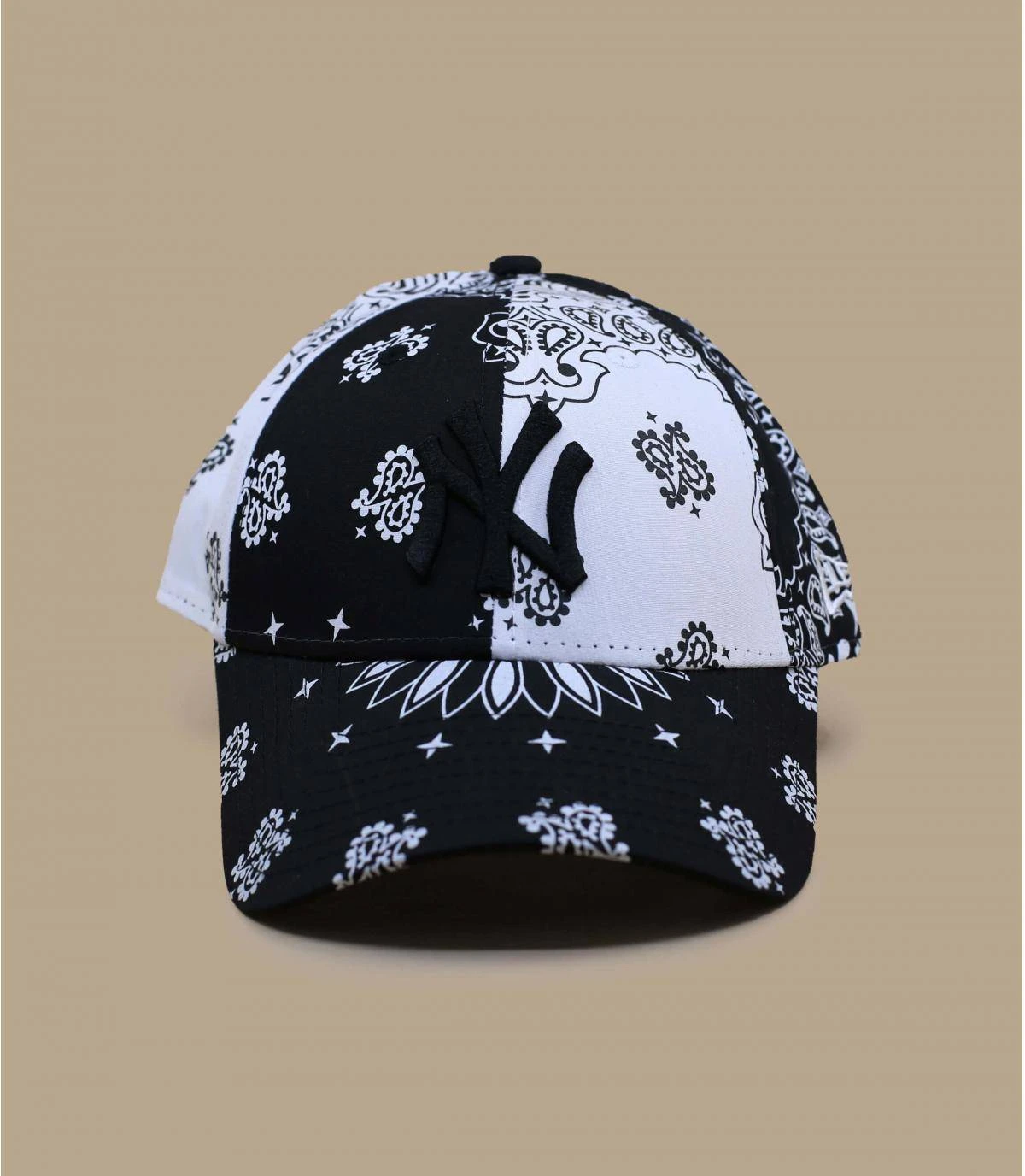 NEW ERA Casquette Paisley Print 940 NY Black 2 NEW ERA Casquette Paisley Print 940 NY Black – Image 2
