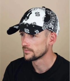 NEW ERA Casquette Paisley Print 940 NY Black