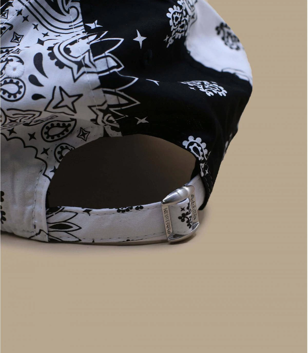 NEW ERA Casquette Paisley Print 940 NY Black 4 NEW ERA Casquette Paisley Print 940 NY Black – Image 4