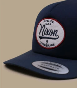 NIXON Casquette Tioga Trucker Navy White -Le Coin du Chapeau casquette tioga trucker navy white 2