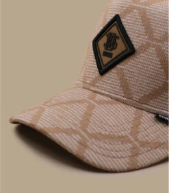 Casquette Trucker HFT Fendo Lookalike Khaki -Le Coin du Chapeau casquette trucker hft fendo lookalike khaki 2