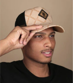 Casquette Trucker HFT Fendo Lookalike Khaki