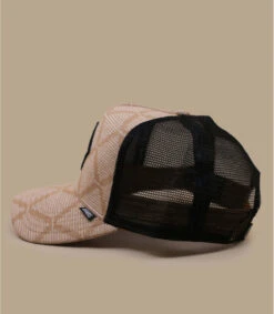 Casquette Trucker HFT Fendo Lookalike Khaki -Le Coin du Chapeau casquette trucker hft fendo lookalike khaki 3