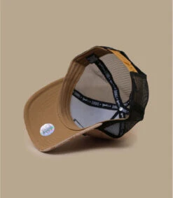 Casquette Trucker HFT Fendo Lookalike Khaki -Le Coin du Chapeau casquette trucker hft fendo lookalike khaki 5