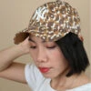 NEW ERA Casquette Wmn All Over Print 940 NY Wheat