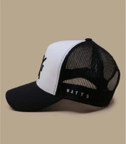 WATTS Cassquette Tribe Noir Blanc -Le Coin du Chapeau cassquette tribe noir blanc 2