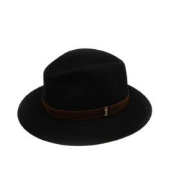 Borsalino Chapeau Feutre Lapin Noir -Le Coin du Chapeau chapeau feutre lapin noir