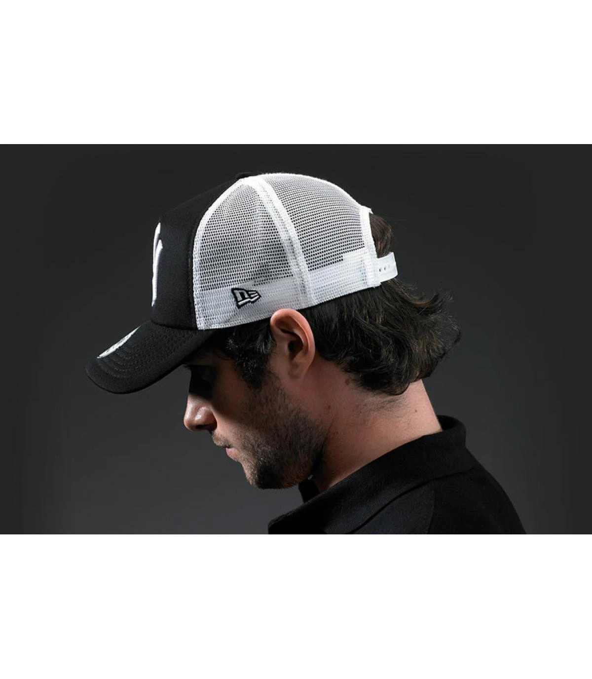 NEW ERA Clean Trucker NY Black 3 NEW ERA Clean Trucker NY Black – Image 3
