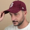 NEW ERA Cord 39Thirty Boston Maroon