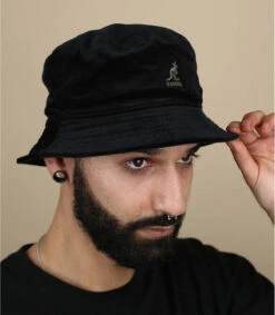 Kangol Cord Bucket Black