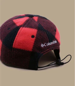Columbia CSC II Fleece Black Mountain Red Check -Le Coin du Chapeau csc ii fleece black mountain red check 4