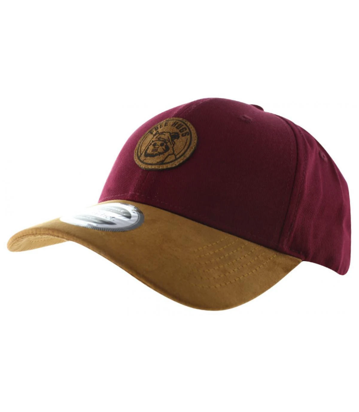 Curve Free Hugs Burgundy Suede 2 Curve Free Hugs Burgundy Suede – Image 2