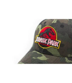 Casquette Jurassic Park Vintage Logo Camo -Le Coin du Chapeau curve jurassic park vintage logo camocasquette20Jurassic20Park20camo