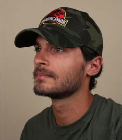 Casquette Jurassic Park Vintage Logo Camo