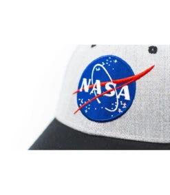 Casquette Nasa -Le Coin du Chapeau curve nasacasquette20NASA20gris20noir