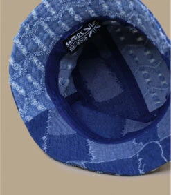 Kangol Denim Mashup Bucket -Le Coin du Chapeau denim mashup bucket 3