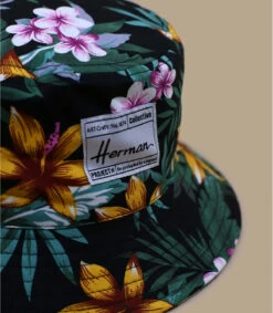 Djibouti Bucket Black -Le Coin du Chapeau djibouti bucket black 2