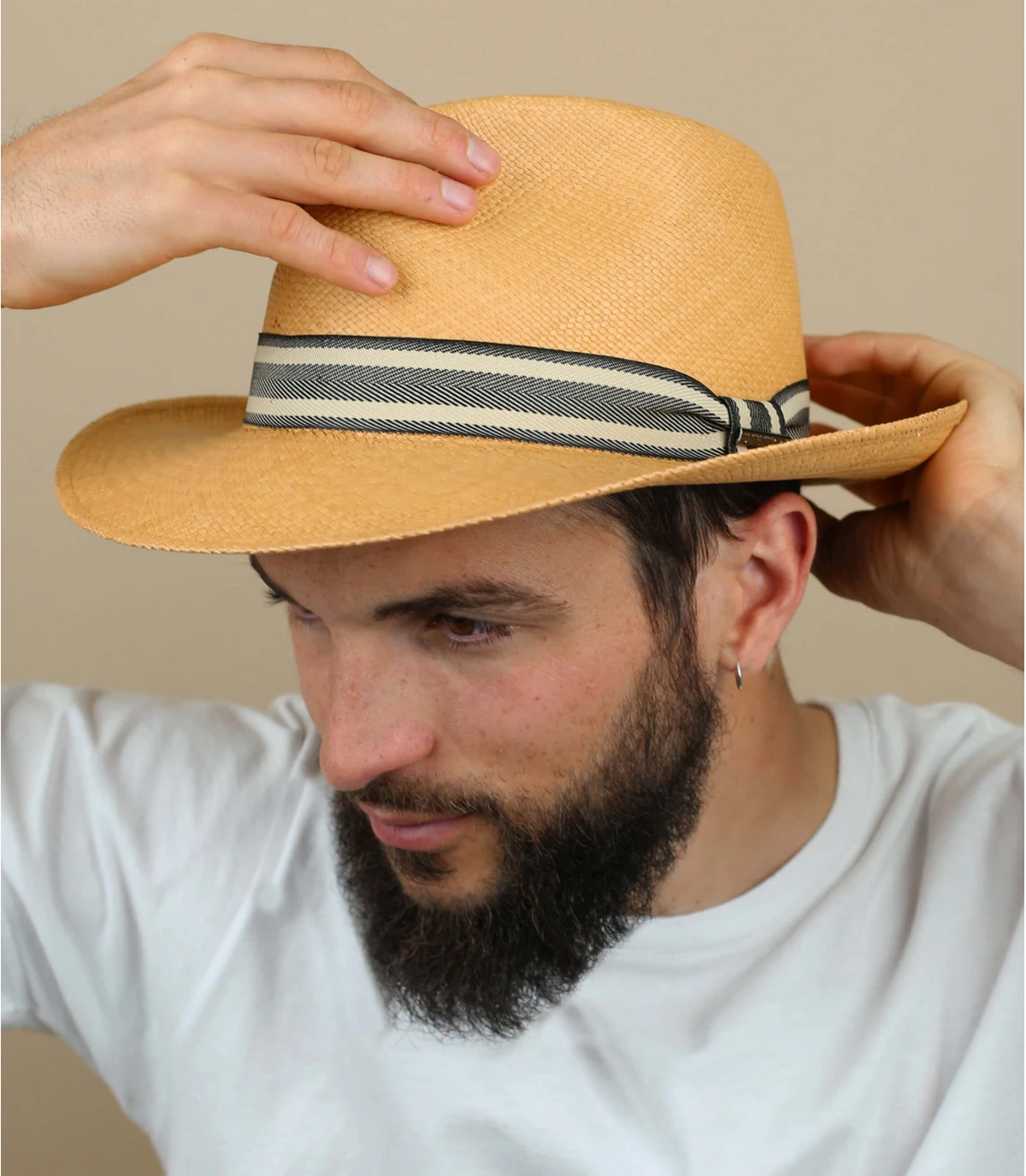 Stetson Fedora Panama Honey 1 Stetson Fedora Panama Honey