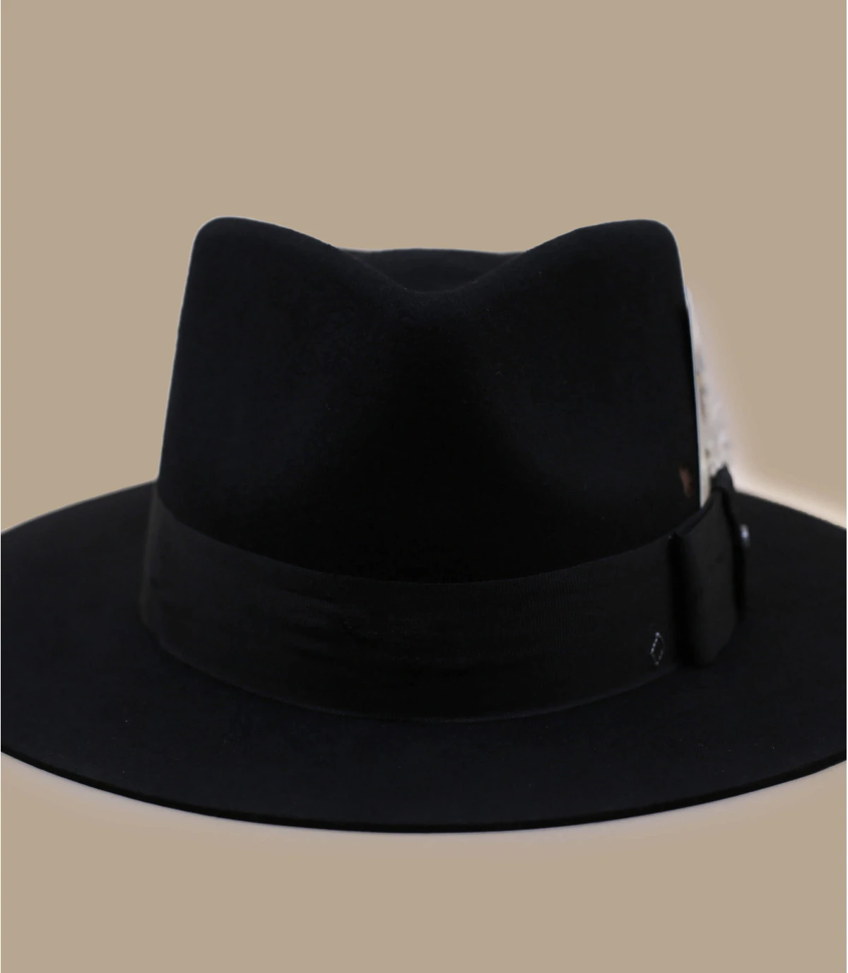 Stetson Fedora Woolfelt Black 5 Stetson Fedora Woolfelt Black – Image 5