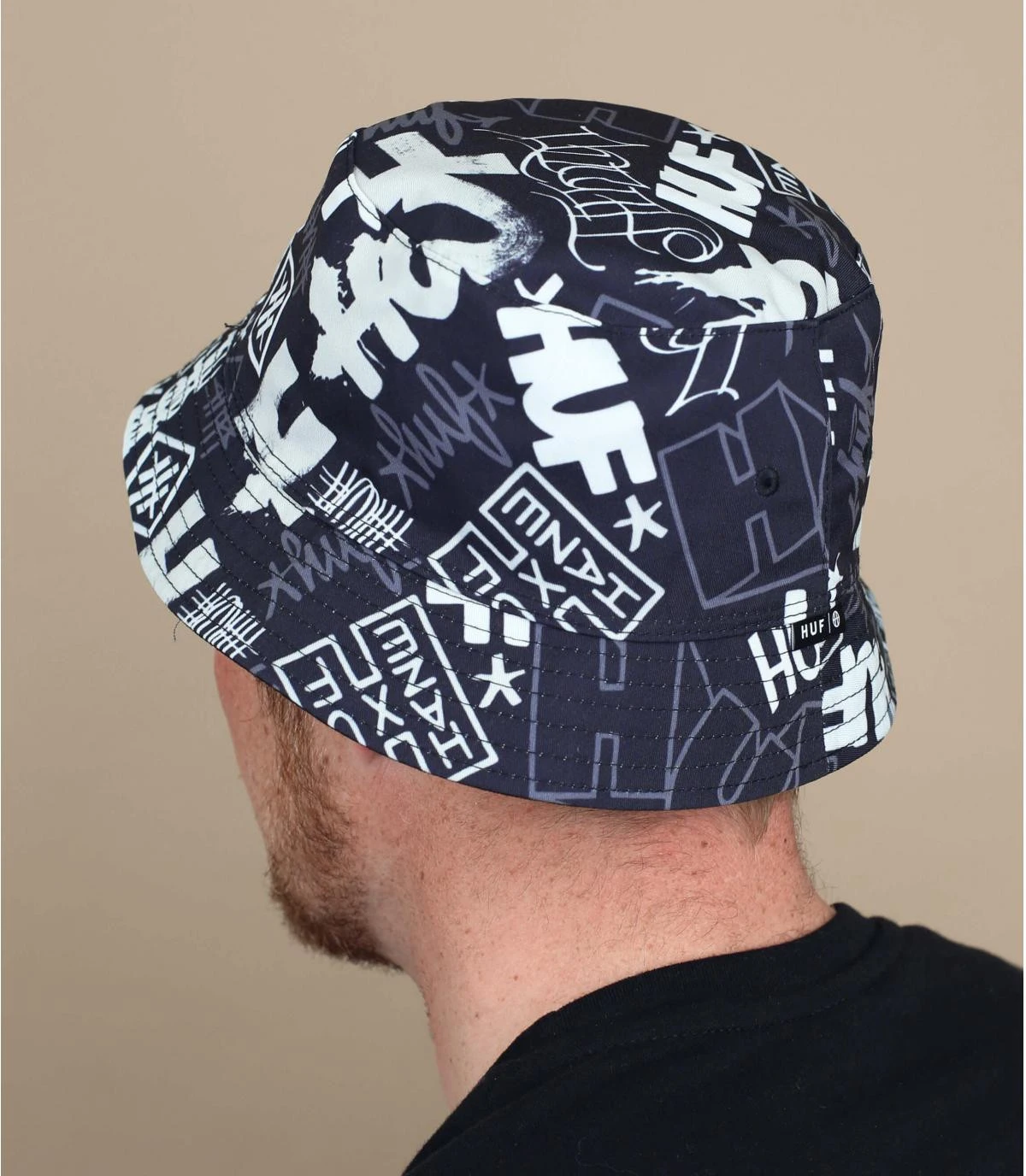 HUF Haze Bucket Black 1 HUF Haze Bucket Black