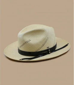 Bailey Jansen Natural Black -Le Coin du Chapeau jansen natural blackchapeau20paille20panama20Bailey