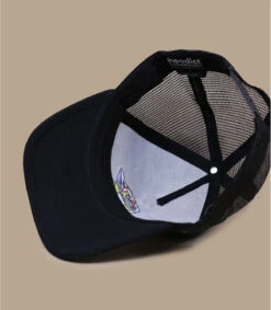 Keim Street Bird Trucker Black -Le Coin du Chapeau keim street bird trucker black 6