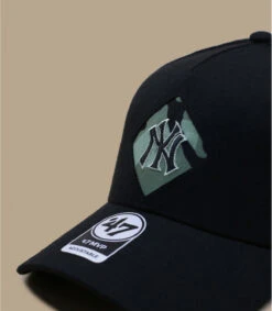 '47 BRAND Laser Cut MVP NY Black -Le Coin du Chapeau laser cut mvp ny black 2