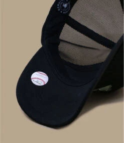 '47 BRAND Laser Cut MVP NY Black -Le Coin du Chapeau laser cut mvp ny black 5