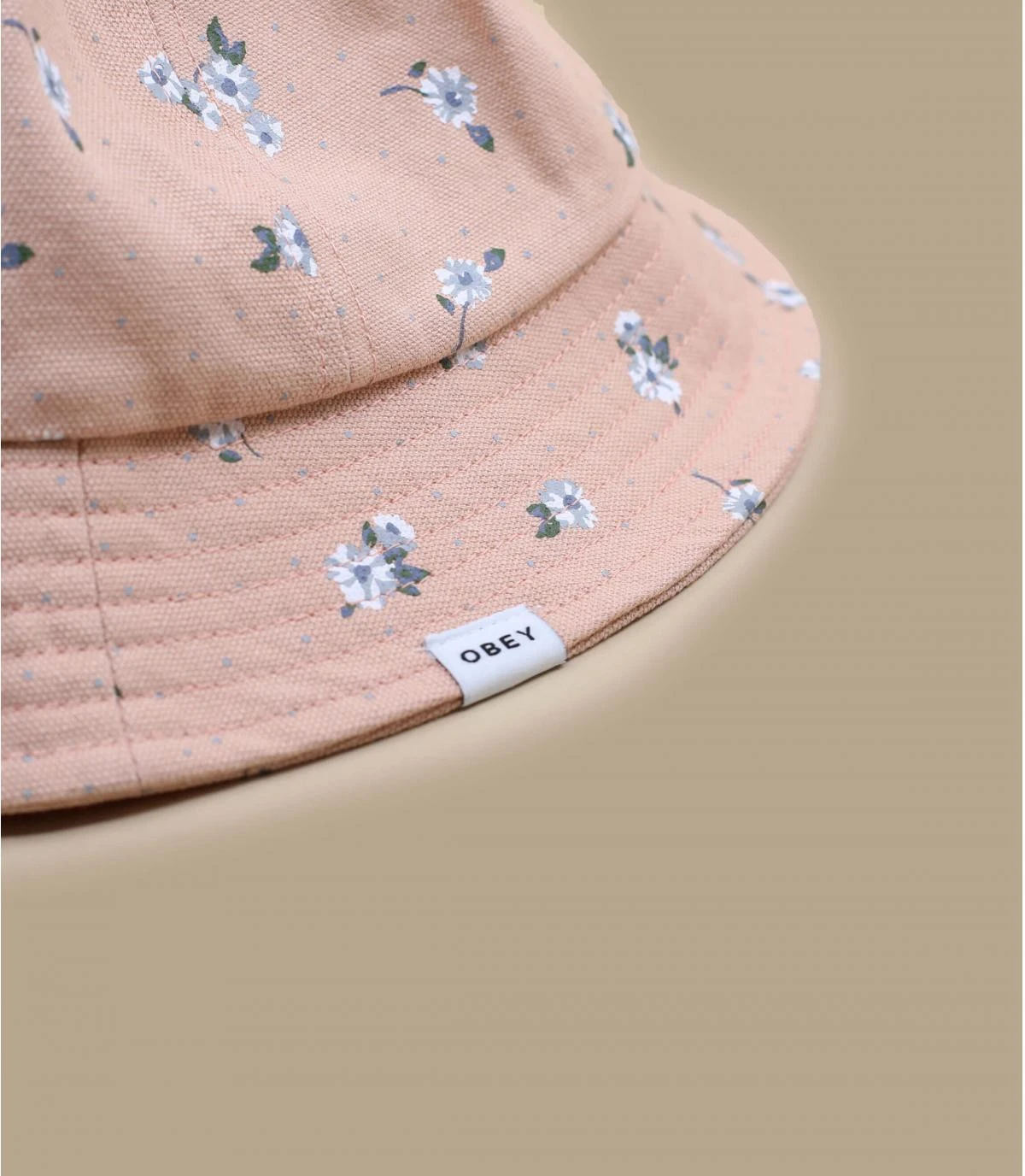 OBEY Lebra Bucket Peach Multi 2 OBEY Lebra Bucket Peach Multi – Image 2