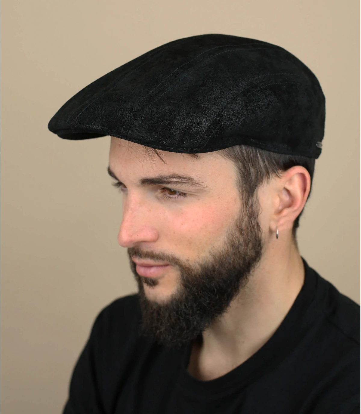 Stetson Madison Pigskin Black 1 Stetson Madison Pigskin Black