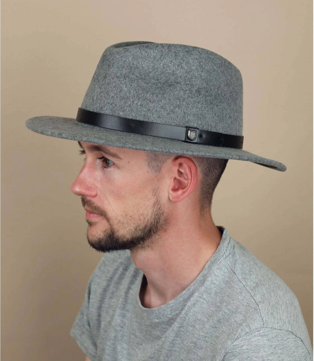 Brixton Messer Heather Grey 1 Brixton Messer Heather Grey