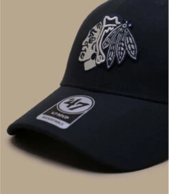 '47 BRAND MVP Snapback Blackhawks Navy Bone -Le Coin du Chapeau mvp snapback blackhawks navy bone 2