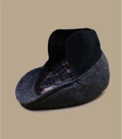 Oxford Earflap Grey 7 Oxford Earflap Grey -Le Coin du Chapeau oxford earflap grey 2
