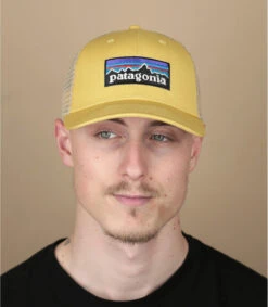 Patagonia P6 Logo Lopro Trucker Surfboard Yellow