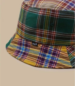 HUF Patchwork Bucket Multi -Le Coin du Chapeau patchwork bucket multi 2