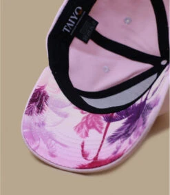 Pink Palm Cap 8 Pink Palm Cap -Le Coin du Chapeau pink palm cap 2